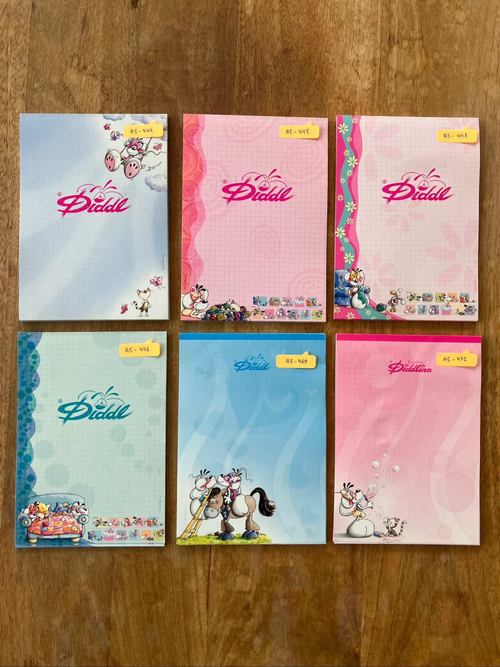 Diddl - Set van 14 A5 blaadjes – photo 4